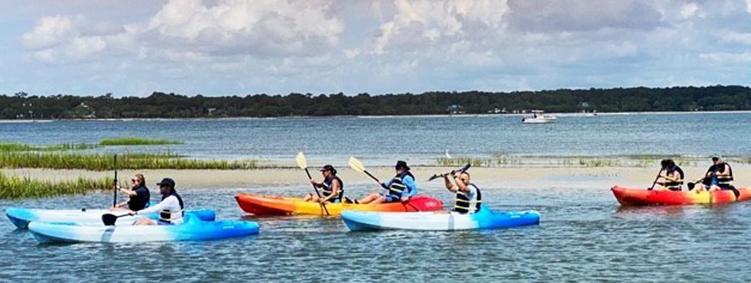 Paddle through the calm waters of Hilton Head Island's